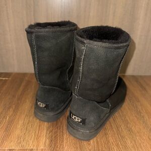 Black UGG boots